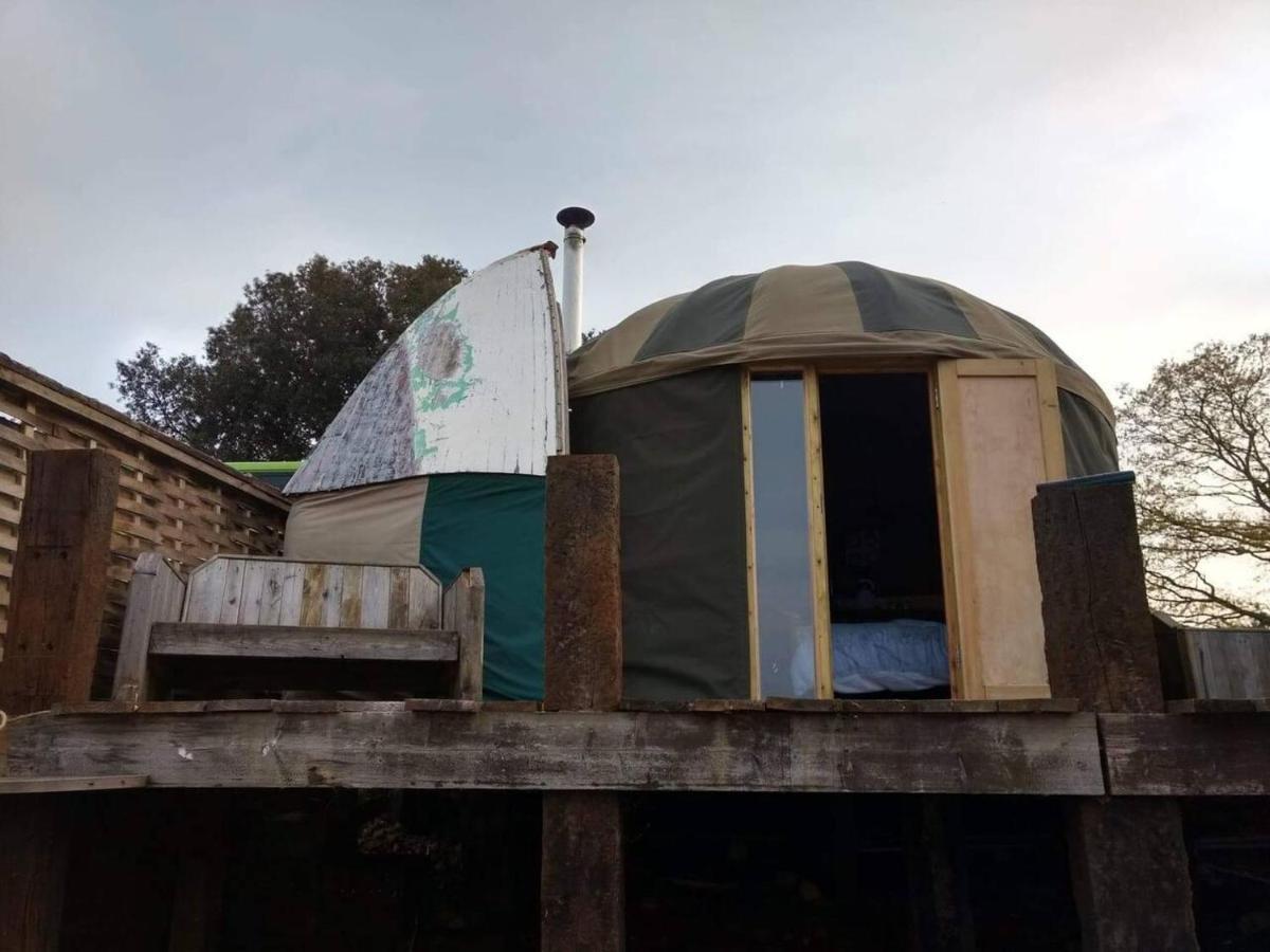Bembridge Harbour Yurt - Log Burner - Wifi Villa Eksteriør bilde